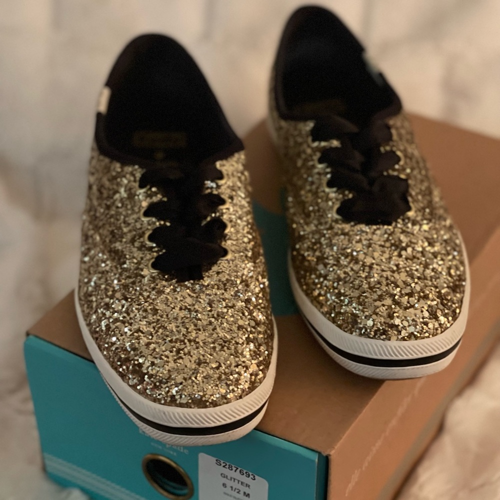 KEDS x KATE SPADE GLITTER SHOES
